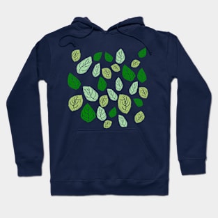 Leaves print Hoodie